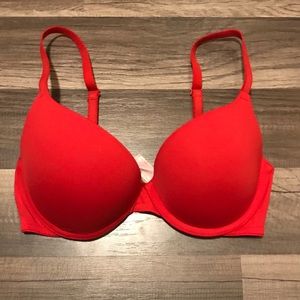 Red VS PINK Wear Everywhere Push Up Bra - 32D